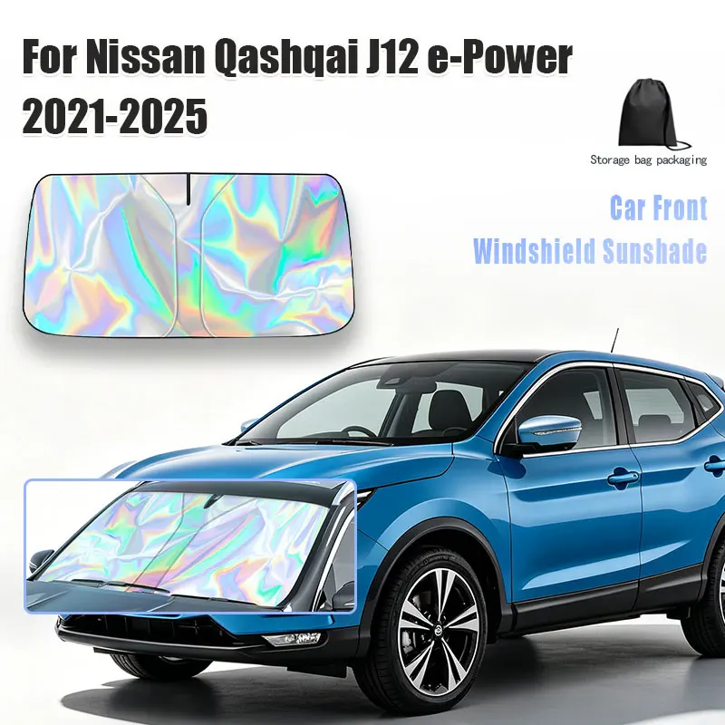 For Nissan Qashqai J12 e-Power 2021-2025 Car Windshield Sunshade Cover Front Window Sun Shade Visor Auto Interior UV Protection
For Nissan Qashqai J12 e-Power 2021-2025 Car Windshield Sunshade Cover Front Window Sun Shade Visor Auto Interior UV Protection