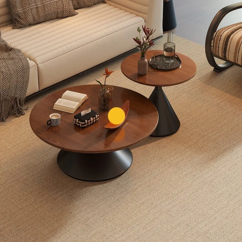 New modern simple solid wood coffee table combination round living room household small apartment designer high-end rubber wood
New modern simple solid wood coffee table combination round living room household small apartment designer high-end rubber wood