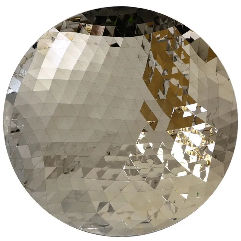 Diamond concave mirror stainless steel three-dimensional wall decoration creative corridor wall decoration pendant
Diamond concave mirror stainless steel three-dimensional wall decoration creative corridor wall decoration pendant