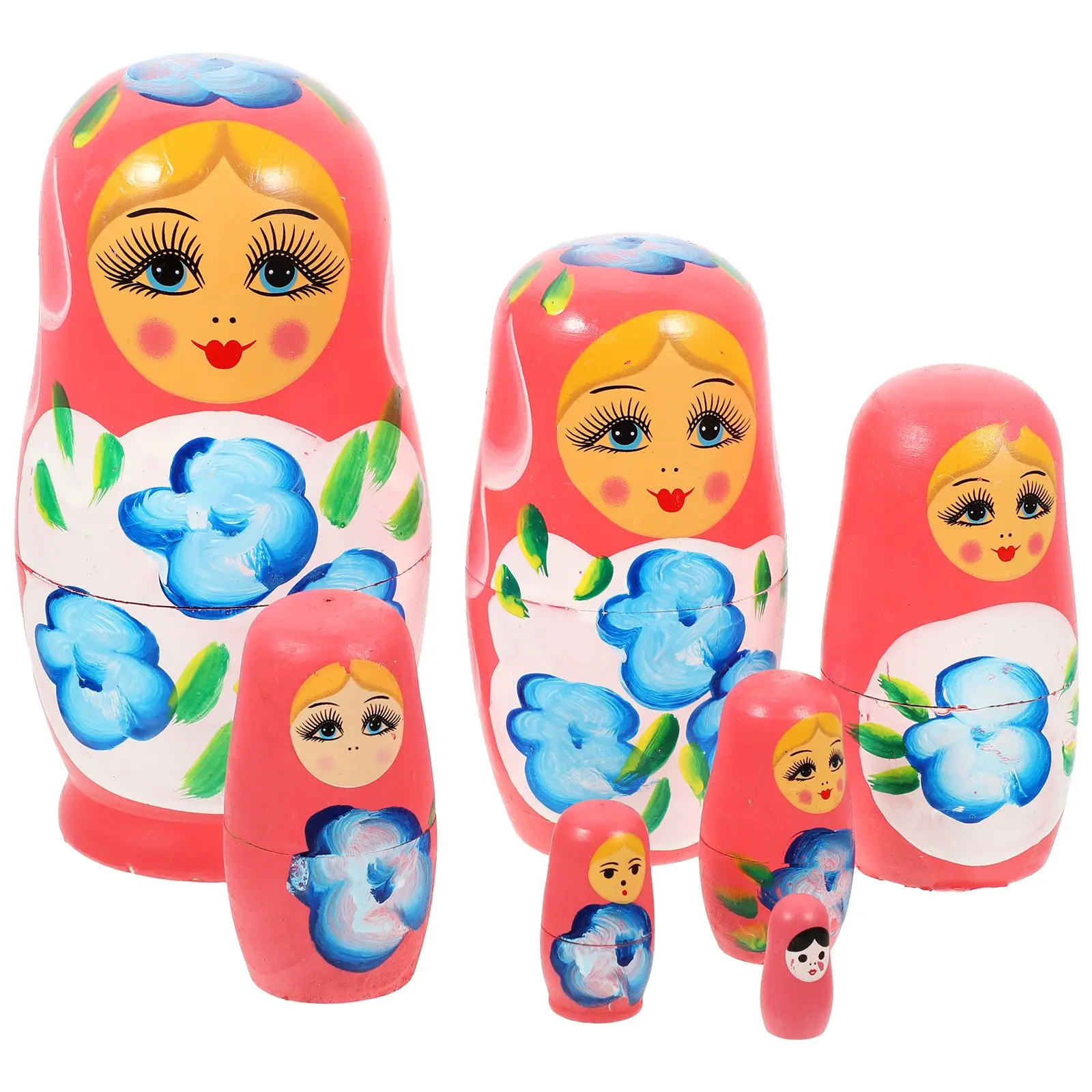 7 Layer Matryoshka Handmade Toys Kids Ornament Craft Kit Wood Carving for Children Making Ornaments
7 Layer Matryoshka Handmade Toys Kids Ornament Craft Kit Wood Carving for Children Making Ornaments