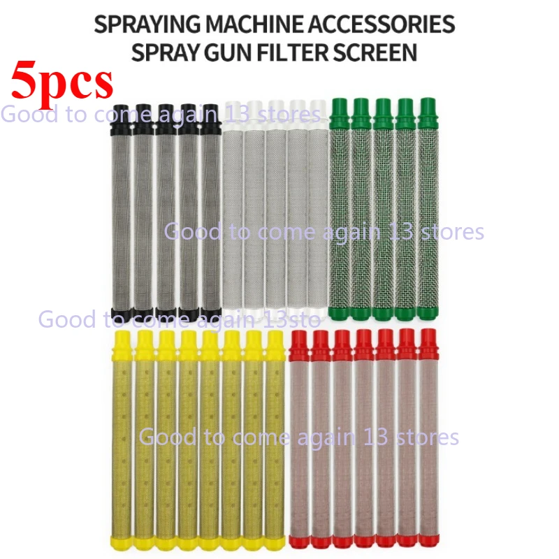 5pcs Airless Spray Gun Filter Paint Sprayer Filter Insert 30/100/200 Mesh 304 Stainless Steel Spraying Machine Accessories
5pcs Airless Spray Gun Filter Paint Sprayer Filter Insert 30/100/200 Mesh 304 Stainless Steel Spraying Machine Accessories