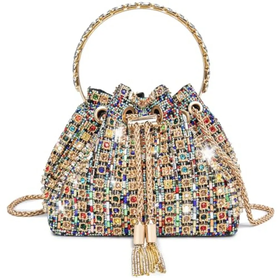 Sparkling Women's Evening Handbags Rhinestone Purse Crossbody Bag Wedding Prom Party Club Purses
Sparkling Women's Evening Handbags Rhinestone Purse Crossbody Bag Wedding Prom Party Club Purses
