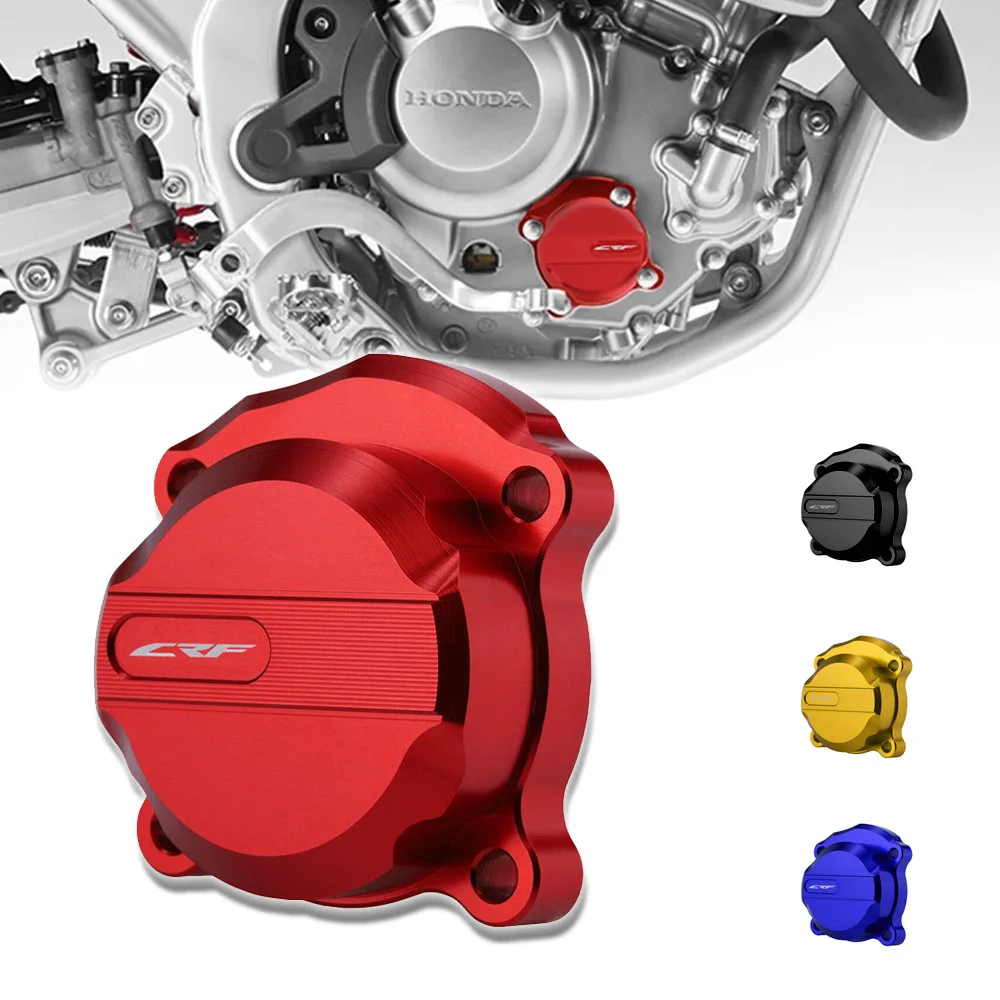CRF Logo Motorcycle CNC Engine Oil Filter Cover Cap For HONDA CRF250L 2013-2020 250L Rally 2017-2021 CRF300L Rally 2021-2022
CRF Logo Motorcycle CNC Engine Oil Filter Cover Cap For HONDA CRF250L 2013-2020 250L Rally 2017-2021 CRF300L Rally 2021-2022