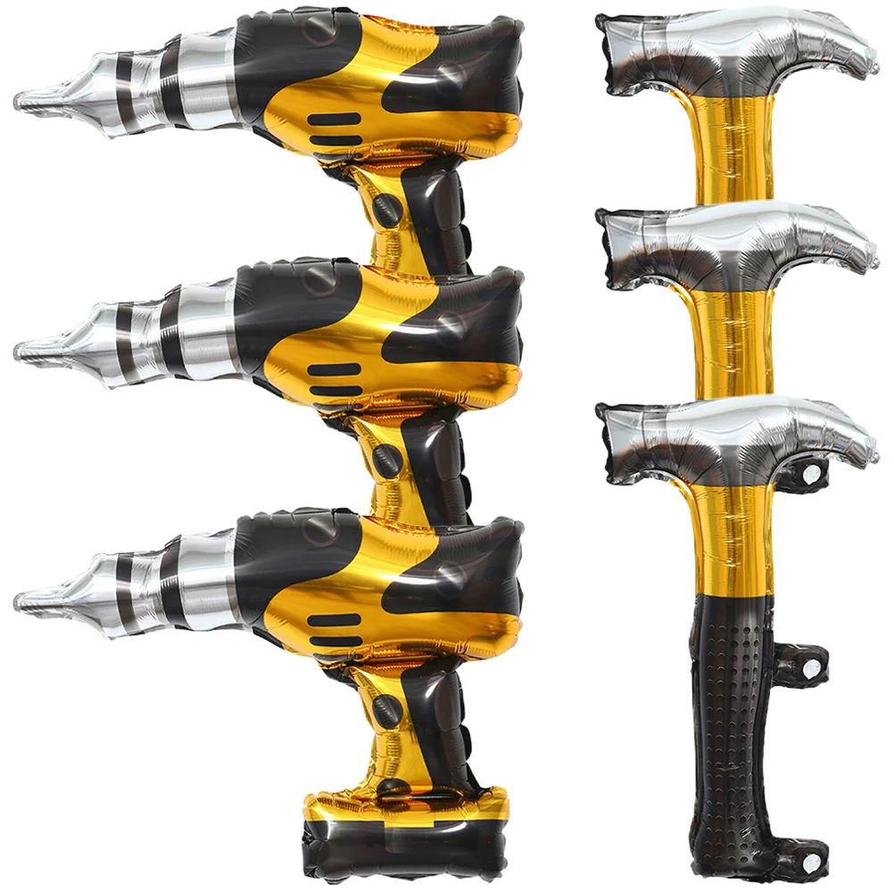 6 Pcs Car Decor Tool Aluminum Film Balloon Repair Balloons Boys Birthday Decorate Party Supplies Construction Baby
6 Pcs Car Decor Tool Aluminum Film Balloon Repair Balloons Boys Birthday Decorate Party Supplies Construction Baby