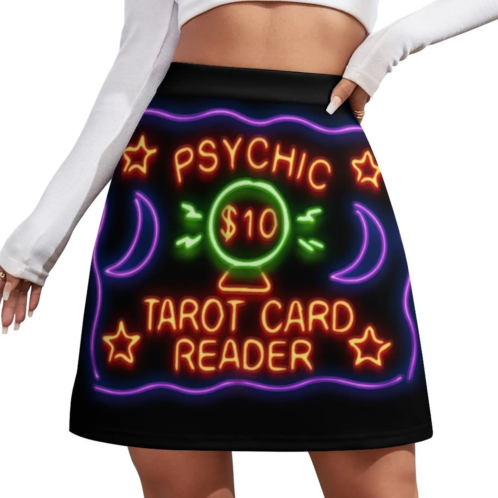 Psychic —Tarot Card Reader Mini Skirt korean skirt chic and elegant woman skirt elegant skirts for women
Psychic —Tarot Card Reader Mini Skirt korean skirt chic and elegant woman skirt elegant skirts for women