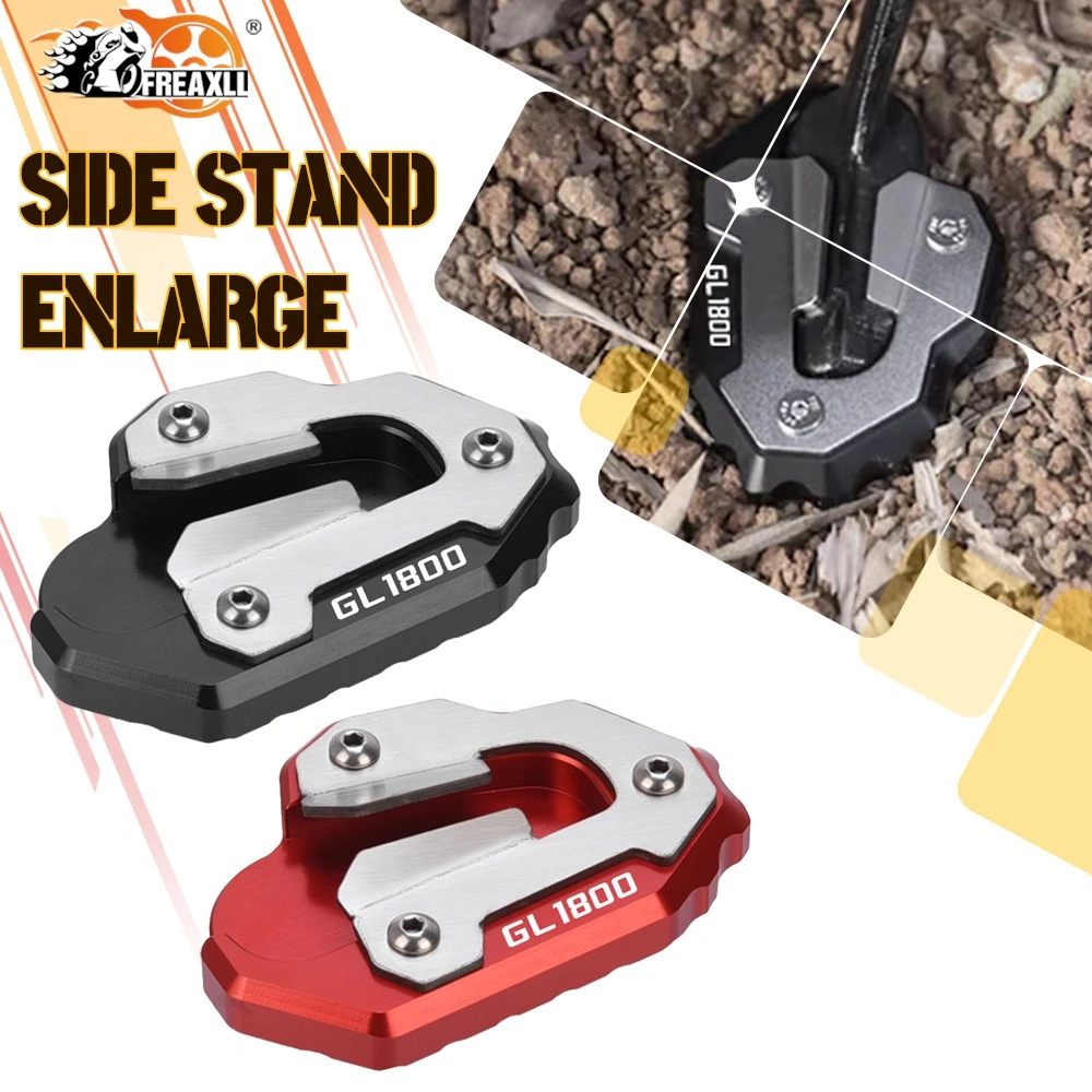 For Honda Gold Wing 1800 goldwing 1800 GL1800 2018-2025 2024 2023 2022 2021 Side Stand Extension Enlarger Motorcycle Accessories
For Honda Gold Wing 1800 goldwing 1800 GL1800 2018-2025 2024 2023 2022 2021 Side Stand Extension Enlarger Motorcycle Accessories