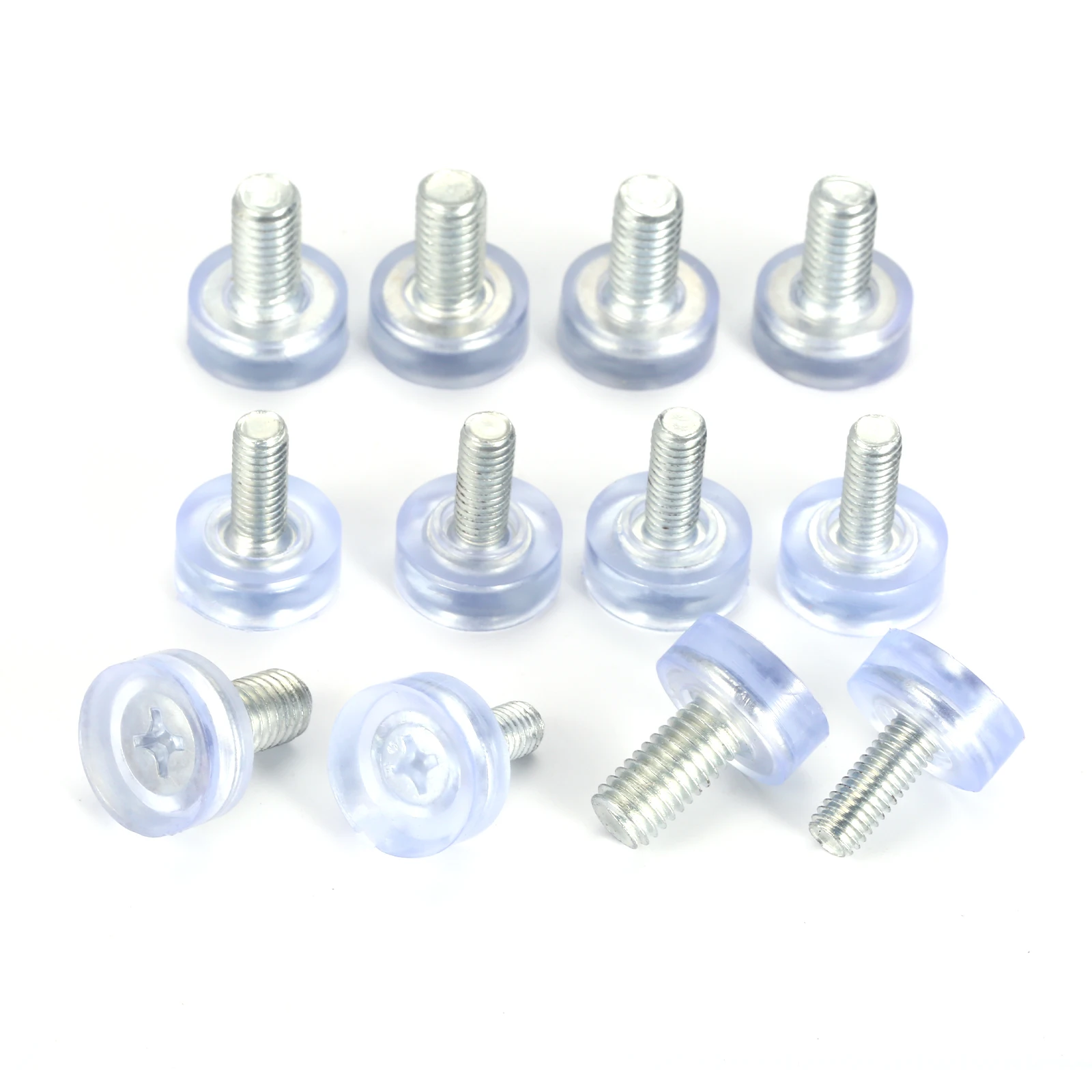 10 Pcs Clear Transparent Furniture Table Chair Sofa Leg Feet M6 M8 Thread Adjustable Leveler Glide Slide Pad Base Diameter 18mm
10 Pcs Clear Transparent Furniture Table Chair Sofa Leg Feet M6 M8 Thread Adjustable Leveler Glide Slide Pad Base Diameter 18mm