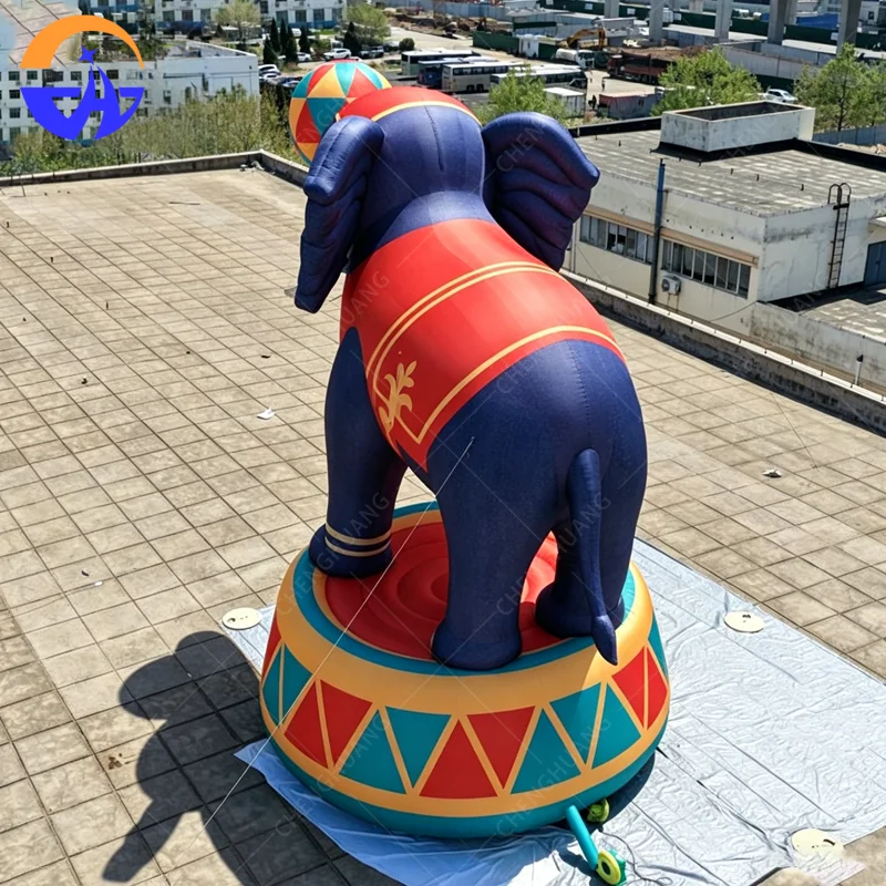 Giant Inflatable Circus Elephant Decoration with Colorful Balls for Events And Festivals
Giant Inflatable Circus Elephant Decoration with Colorful Balls for Events And Festivals