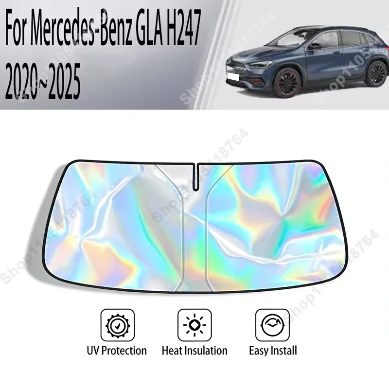 For Mercedes-Benz GLA H247 2020-2025 Sunshade Cover Car Windshield SunShades Sun UV Protector Cover Car Front Windscreen Cover
For Mercedes-Benz GLA H247 2020-2025 Sunshade Cover Car Windshield SunShades Sun UV Protector Cover Car Front Windscreen Cover