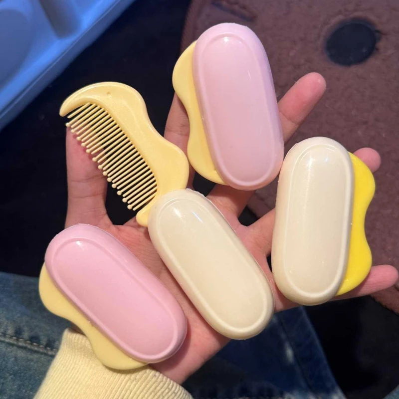 High-value Folding Comb Mini Portable Portable Dual-purpose Comb Anti-static Macaron Long Hair Plastic Dry and Wet Two
High-value Folding Comb Mini Portable Portable Dual-purpose Comb Anti-static Macaron Long Hair Plastic Dry and Wet Two