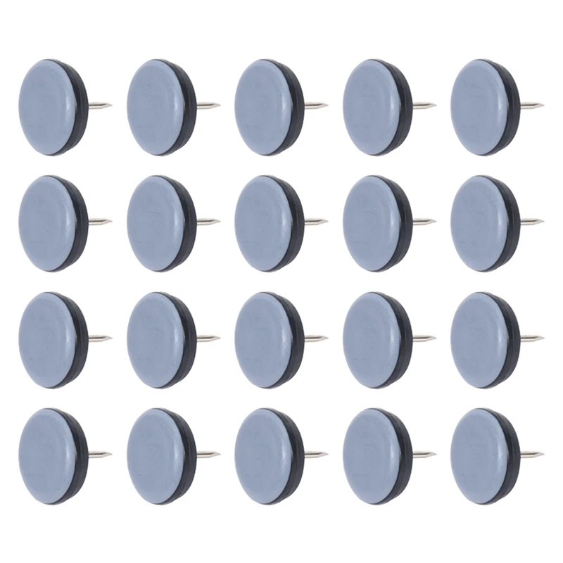 20Pcs 25Mm Chair Gliders Furniture Sliders PTFE Easy Moving Pads Round With Nail Feet Protector For Hardwood Floor
20Pcs 25Mm Chair Gliders Furniture Sliders PTFE Easy Moving Pads Round With Nail Feet Protector For Hardwood Floor