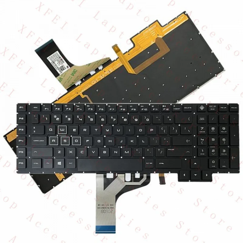 F US Backlit Keyboard For HP Omen 17-AN 17-an053nr 17-an110nr 17-an120nr NSK-XH1BQ
F US Backlit Keyboard For HP Omen 17-AN 17-an053nr 17-an110nr 17-an120nr NSK-XH1BQ