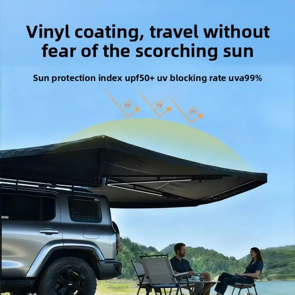 XR-Force SA-02 Lightweight Aluminum 270 Fan-shaped Outdoor Car Side Awning Four-season Beach Tent 217x17x13 Cm
XR-Force SA-02 Lightweight Aluminum 270 Fan-shaped Outdoor Car Side Awning Four-season Beach Tent 217x17x13 Cm