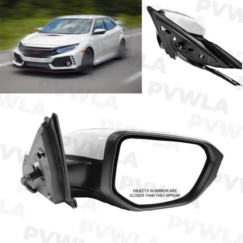 1PC Right Side 5 Pins White Painted Rear Mirror Assembly For Honda American Version Civic 2016 2017 2018 2019 2020 2021
1PC Right Side 5 Pins White Painted Rear Mirror Assembly For Honda American Version Civic 2016 2017 2018 2019 2020 2021