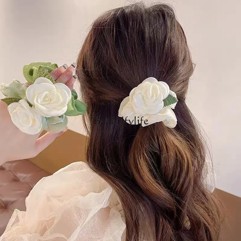 Summer gentle super fairy large intestine hair band high sense headrope girls headgear hair rope
Summer gentle super fairy large intestine hair band high sense headrope girls headgear hair rope