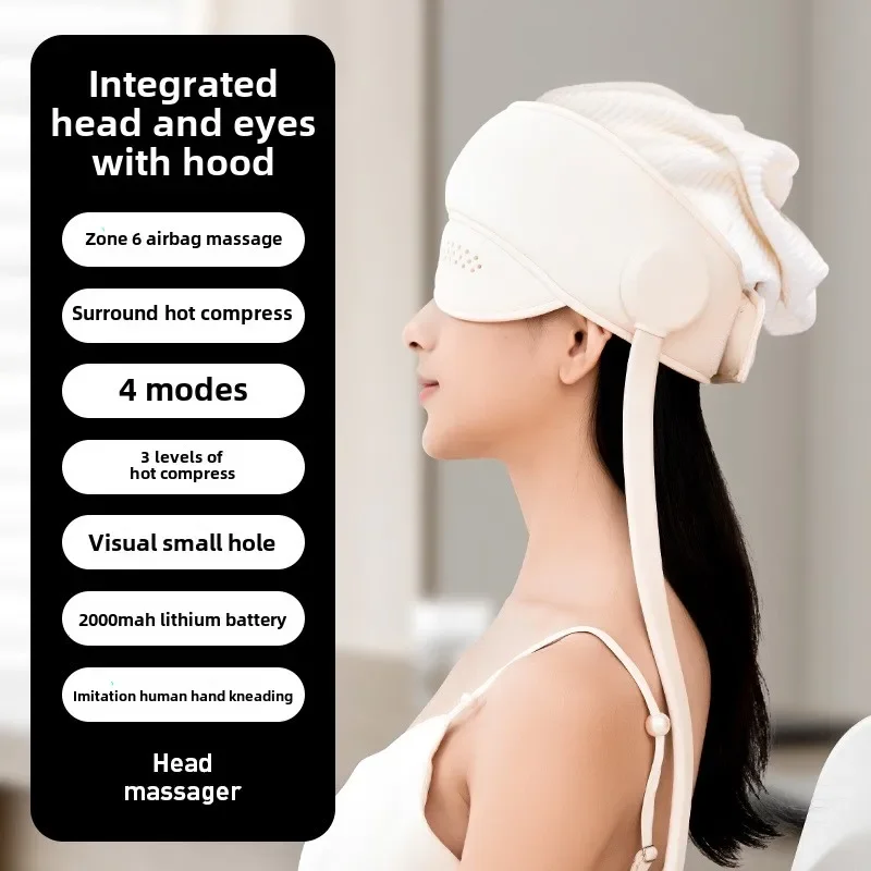Head Massager Electric Decompression Device Sleeper Scalp Eye Hot Compress Rechargeable Massager
Head Massager Electric Decompression Device Sleeper Scalp Eye Hot Compress Rechargeable Massager