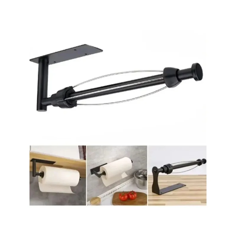 Stainless Steel Paper Towel Holder Punch-free Bathroom Toilet Paper Holder Storage Rack Kitchen Organizer Adhesive Wall Mount
Stainless Steel Paper Towel Holder Punch-free Bathroom Toilet Paper Holder Storage Rack Kitchen Organizer Adhesive Wall Mount