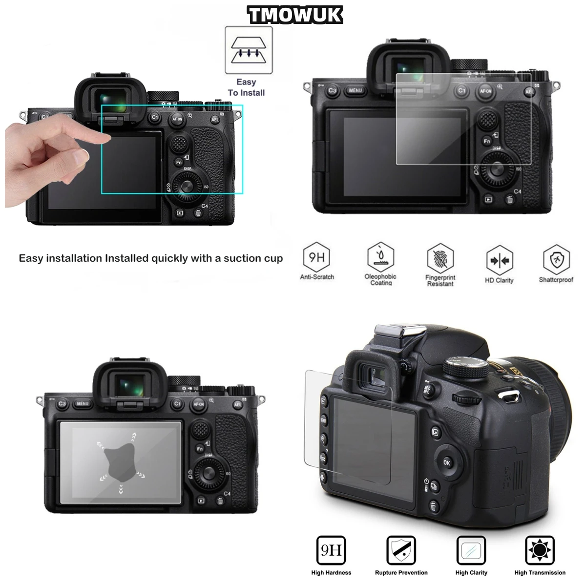 Anti - Scratch Tempered Glass Screen Protector For Sony A7II A7III A99 A77/A7R A7 A7s Mark II III/A7M2 A7M3 A7RIII A7RII A7R2 A7
Anti - Scratch Tempered Glass Screen Protector For Sony A7II A7III A99 A77/A7R A7 A7s Mark II III/A7M2 A7M3 A7RIII A7RII A7R2 A7