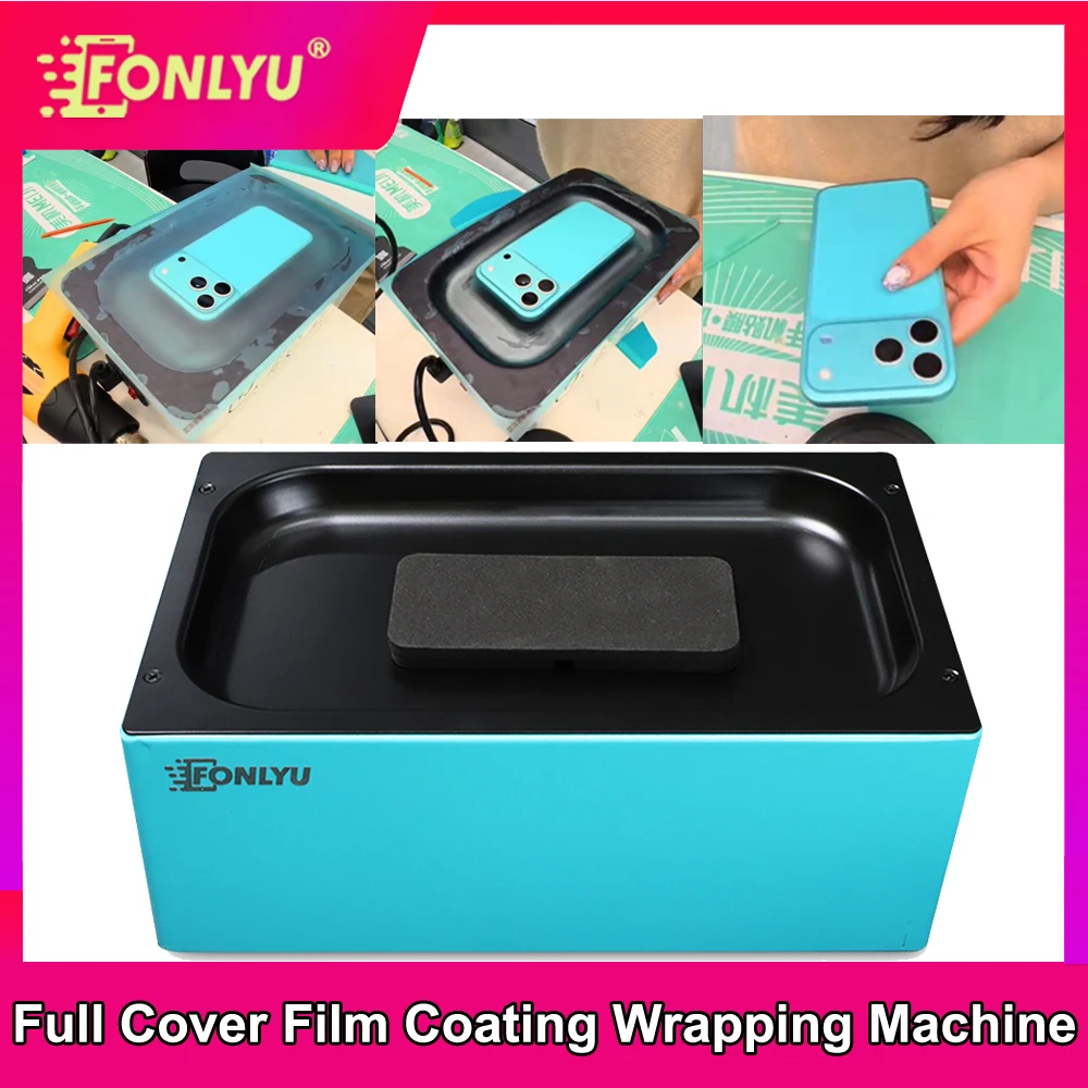 FONLYU A4 Vacuum Envelope Machine for Phone Sticker Back DIY Color Change Full Cover Film Coating Laminating Wrapping Machine
FONLYU A4 Vacuum Envelope Machine for Phone Sticker Back DIY Color Change Full Cover Film Coating Laminating Wrapping Machine
