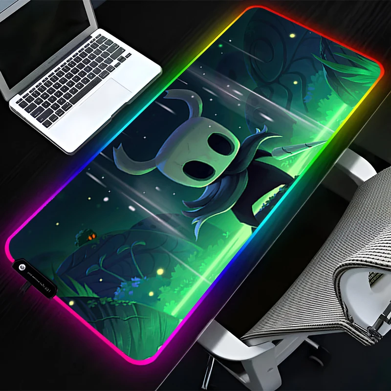 RGB LED Mouse Pad Rubber Anime Mousepad Computer Gaming Accessories Keyboard Pad Office Non Slip H-hollow Knight Desk Mouse Mat
RGB LED Mouse Pad Rubber Anime Mousepad Computer Gaming Accessories Keyboard Pad Office Non Slip H-hollow Knight Desk Mouse Mat