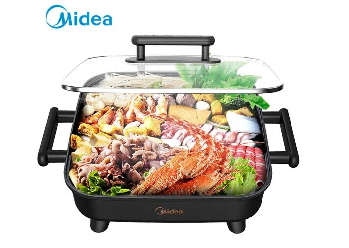Midea Korean style Home Multifunction 6L Hot Pot Frying Machine Electric Stove Cooker Frying Grilled Fish Pan Fry braise stew
Midea Korean style Home Multifunction 6L Hot Pot Frying Machine Electric Stove Cooker Frying Grilled Fish Pan Fry braise stew