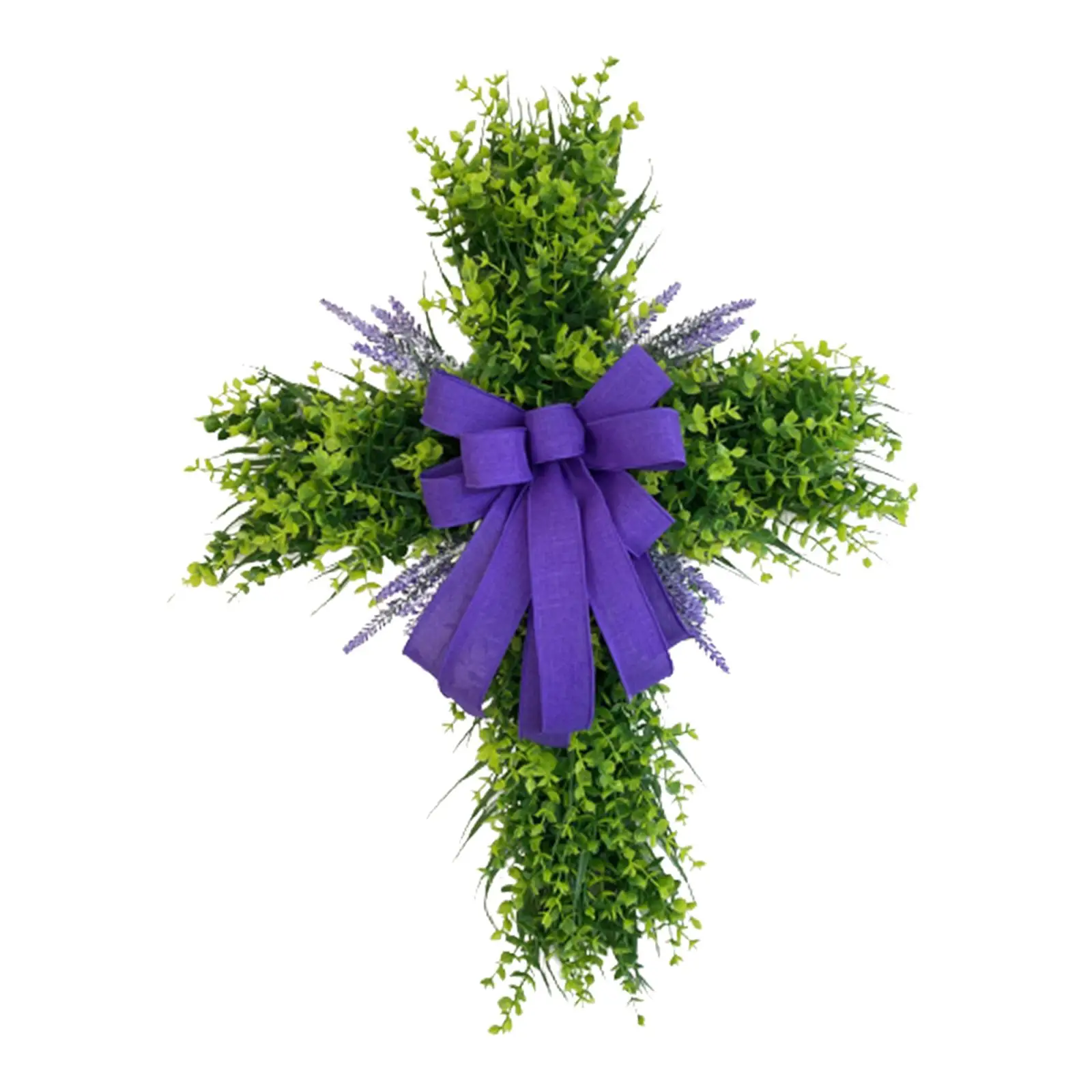 Easter Cross Wreath Religious Window Hanging Garland Spring Wreath for Front Decor
Easter Cross Wreath Religious Window Hanging Garland Spring Wreath for Front Decor