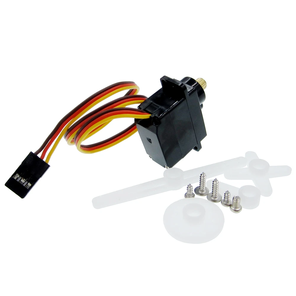 4pcs Mini Size Metal Gear Analog Servo ES08MA II for RC Motor Replacement Part Shockproof and Stable RC Servomotor Metal Gear
4pcs Mini Size Metal Gear Analog Servo ES08MA II for RC Motor Replacement Part Shockproof and Stable RC Servomotor Metal Gear