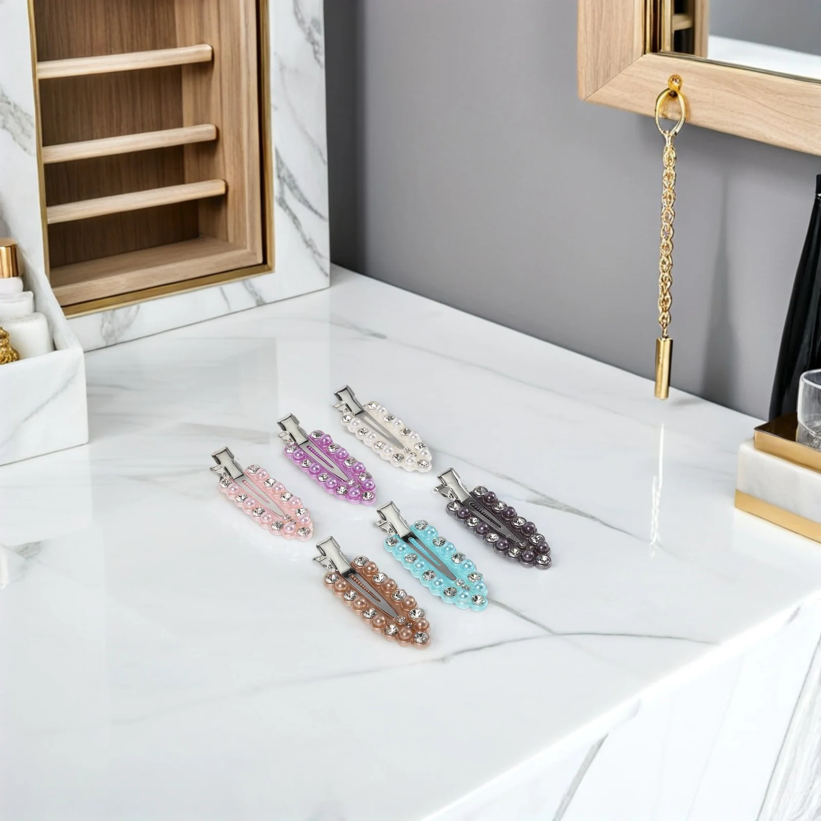 12Pcs Rhinestone Duckbill Hair Clips for Women - Elegant Metal Decorative Hairpins Hold, No Crease Styling in
12Pcs Rhinestone Duckbill Hair Clips for Women - Elegant Metal Decorative Hairpins Hold, No Crease Styling in