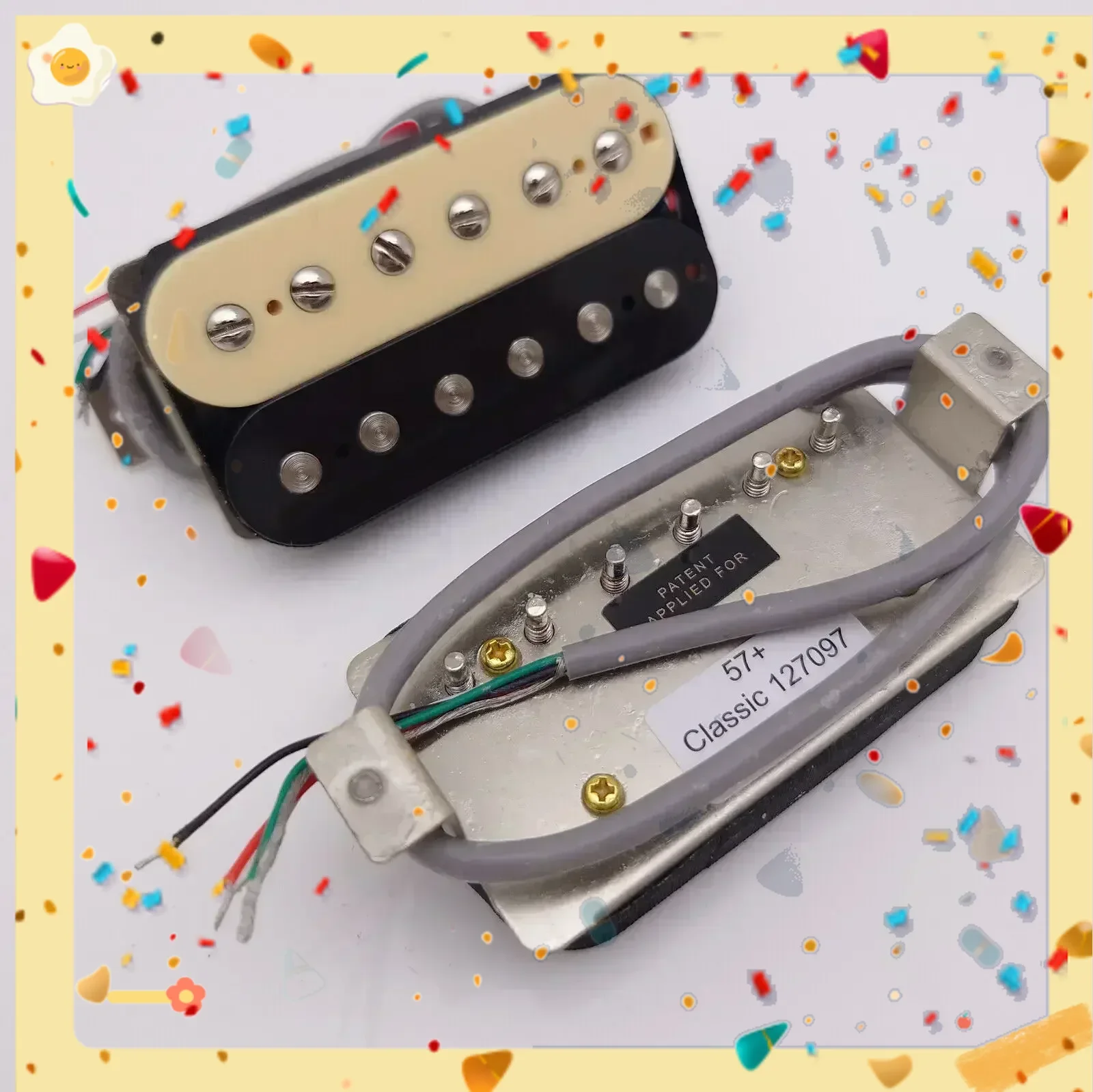 Hot Sale-Alnico V Classic 57 Guitar Humbucker Pickup zebra with 4C Wiring Harness for LP Electric Guitar Replacement Parts
Hot Sale-Alnico V Classic 57 Guitar Humbucker Pickup zebra with 4C Wiring Harness for LP Electric Guitar Replacement Parts