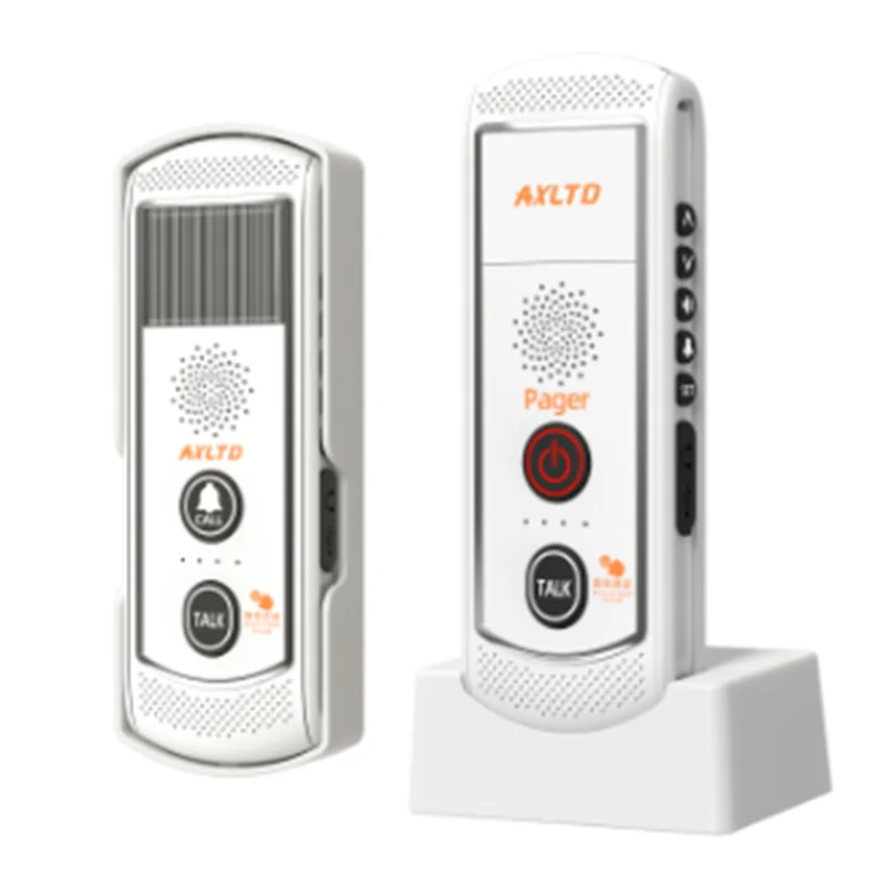 ABIY Solar Wireless Intercom Doorbell Long-Distance Building Through The Wall Non-Visual Intercom Doorbell