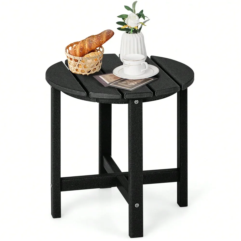 18 Patio Round Adirondack Side Table Weather Resistant HDPE Garden
18 Patio Round Adirondack Side Table Weather Resistant HDPE Garden