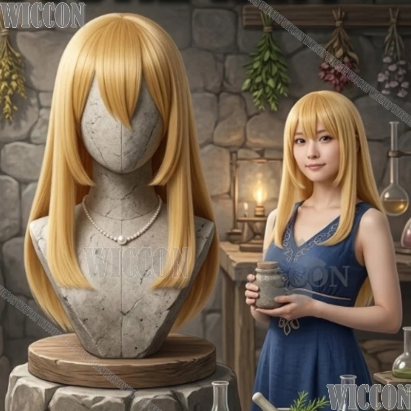 Ruri Long Yellow Straight Wigs Kawaii Japanese Cartoon Jirai Kei Girls Synthetic Hair Halloween Cosplay STONENE Navidad Carnaval
Ruri Long Yellow Straight Wigs Kawaii Japanese Cartoon Jirai Kei Girls Synthetic Hair Halloween Cosplay STONENE Navidad Carnaval