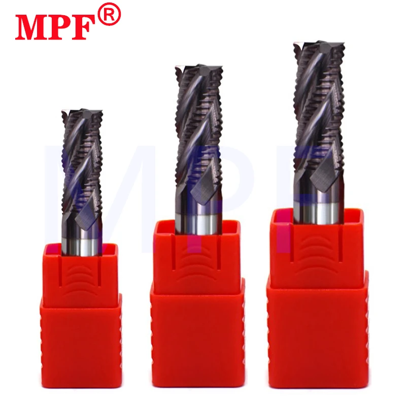 Milling Cutter Tungsten Steel Carbide HRC55 4Flute Alloy Coating Roughing Milling Cutter CNC Rough Machining Corn Endmills Tools
Milling Cutter Tungsten Steel Carbide HRC55 4Flute Alloy Coating Roughing Milling Cutter CNC Rough Machining Corn Endmills Tools