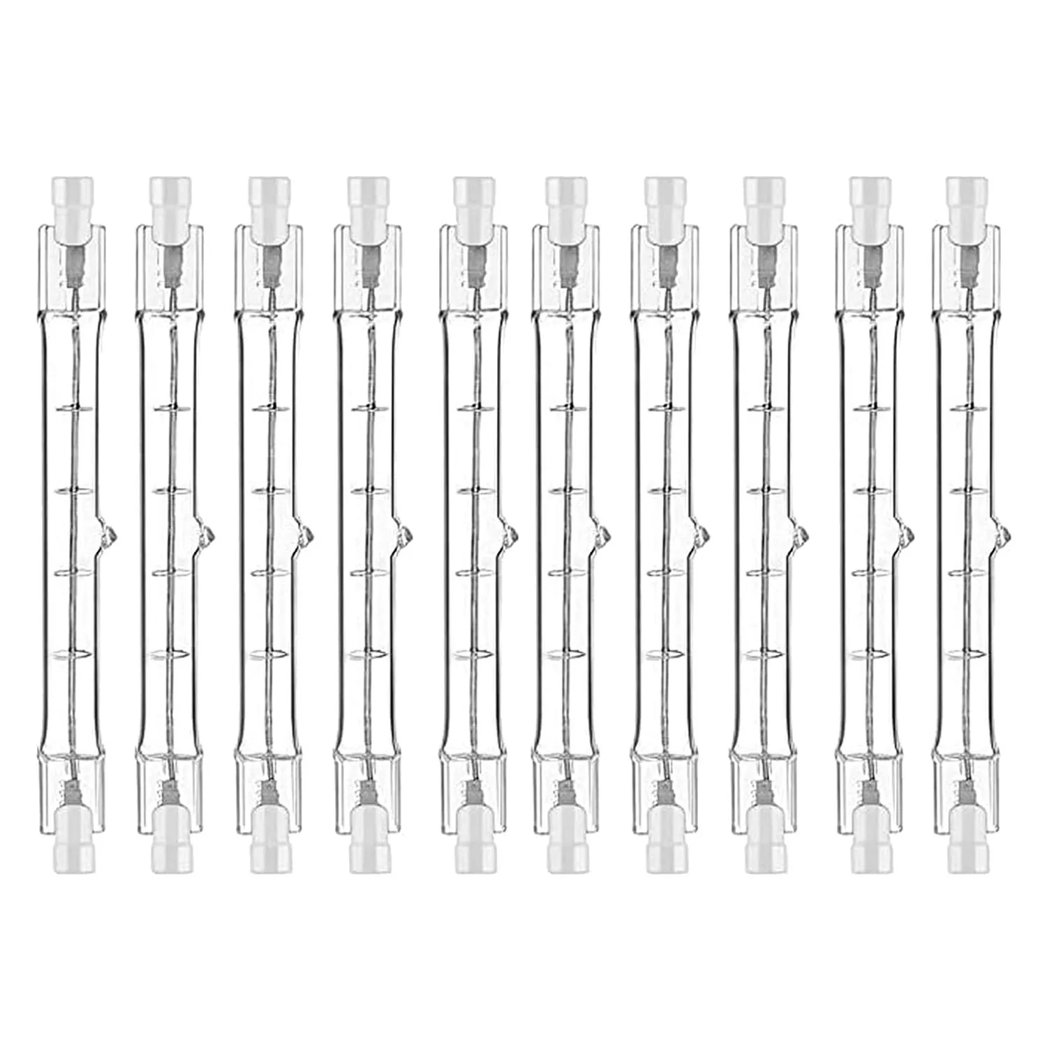 R7S Halogen Light Bulb 118 mm 200 W 230 V Pack of 10 Halogen Rod R7S Halogen Bulb R7S Dimmable Halogen Rod Lamp LightsT98C
R7S Halogen Light Bulb 118 mm 200 W 230 V Pack of 10 Halogen Rod R7S Halogen Bulb R7S Dimmable Halogen Rod Lamp LightsT98C