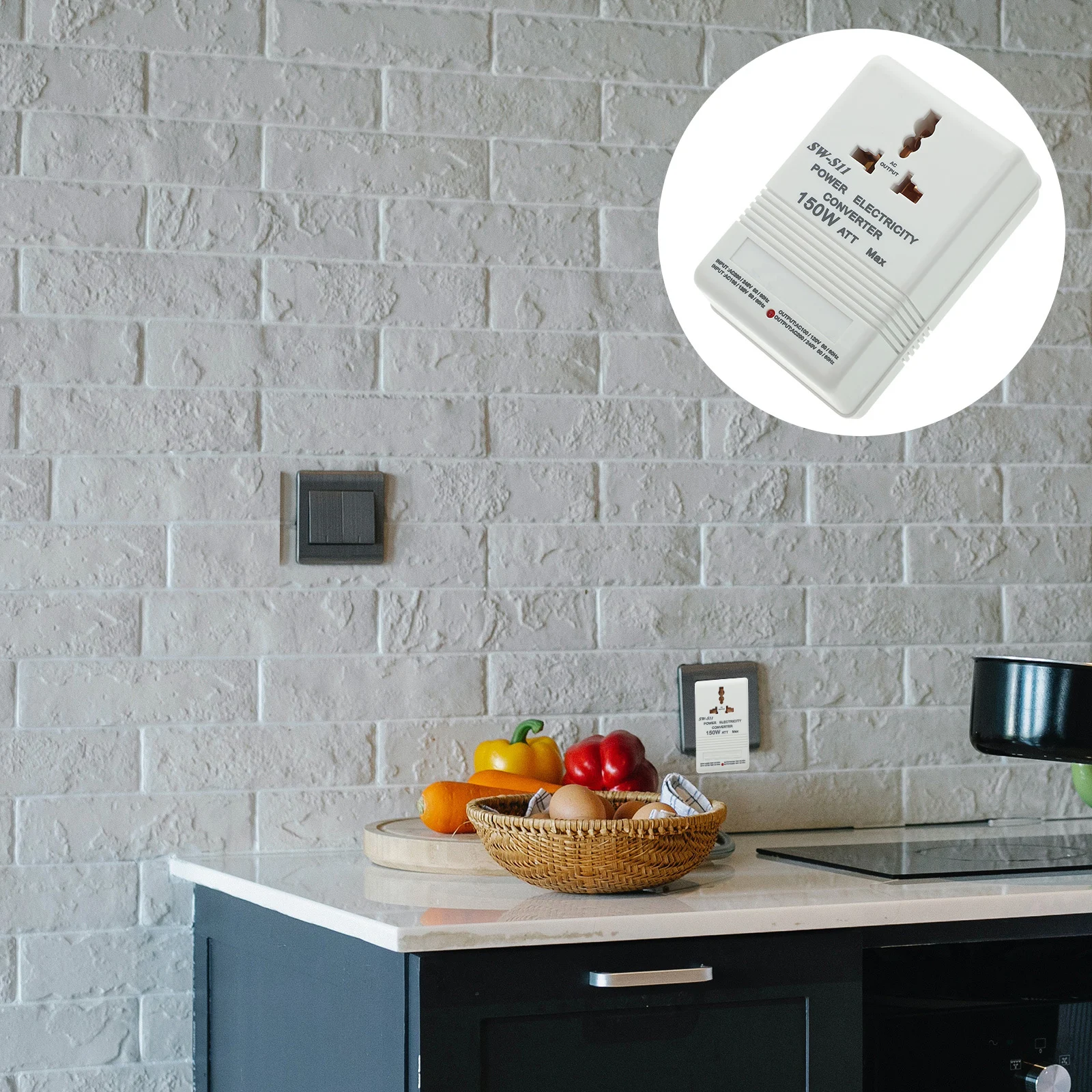 1pc 【】Voltage Converter Transformer Power Adapter 220V To 110V Step Up 110V To 220V Travel Converter For Small Appliances Abroad
1pc 【】Voltage Converter Transformer Power Adapter 220V To 110V Step Up 110V To 220V Travel Converter For Small Appliances Abroad