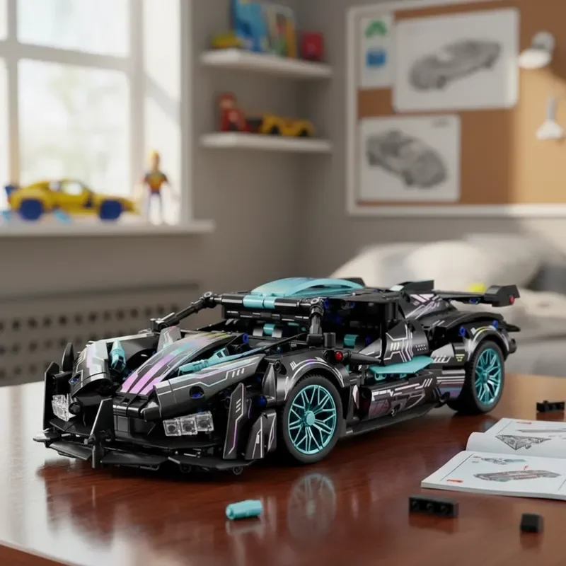 1028pcs Creative Technical City Sports Car Building Blocks MOC Assembly Model DIY tabletop decoration Boy Kids Birthday Gift
1028pcs Creative Technical City Sports Car Building Blocks MOC Assembly Model DIY tabletop decoration Boy Kids Birthday Gift
