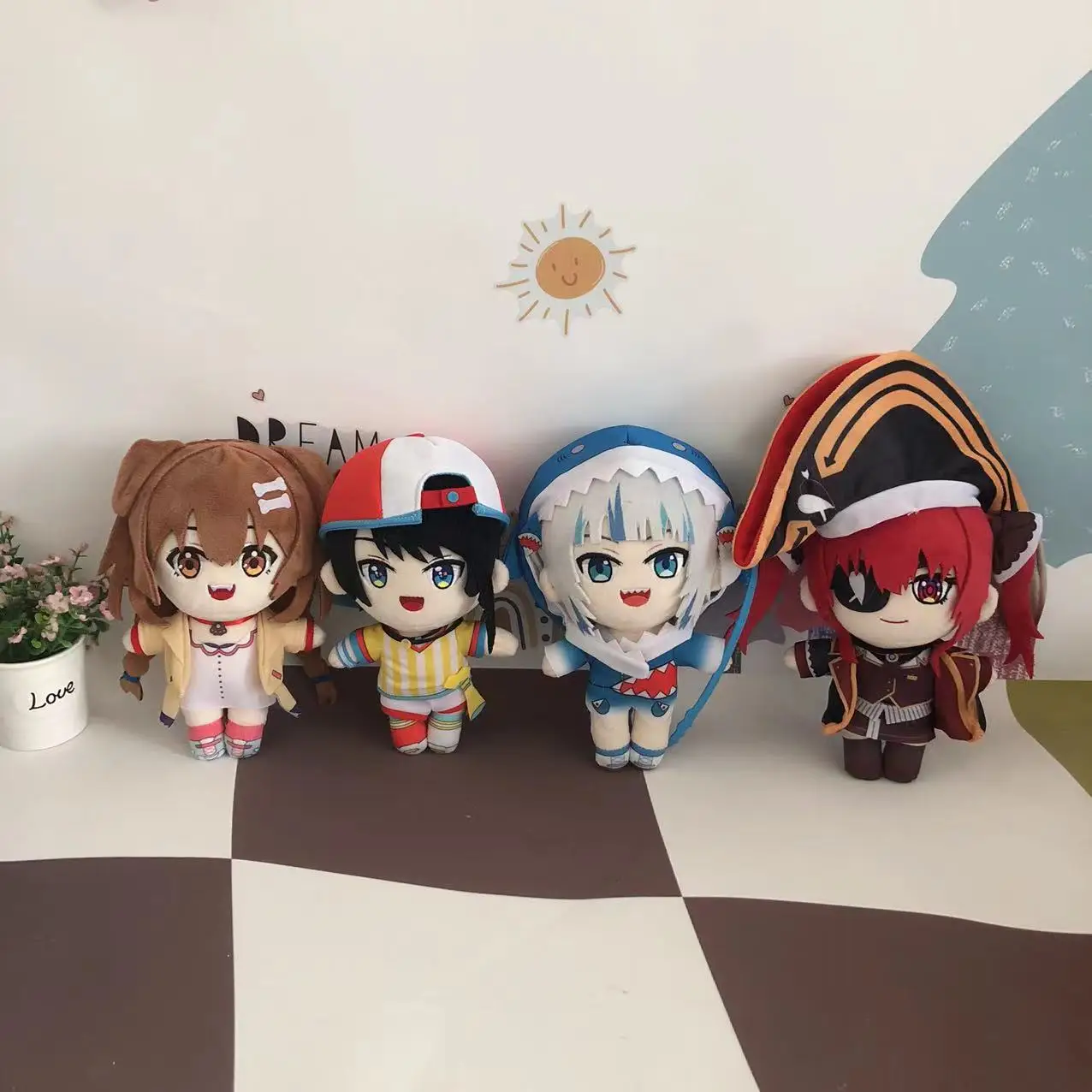 Kawaii Hololive Plush Toy Cute Gawr Gura Inugami Korone Houshou Marine Suisei Cap Oozora Subaru Cosplay Stuffed Dolls
Kawaii Hololive Plush Toy Cute Gawr Gura Inugami Korone Houshou Marine Suisei Cap Oozora Subaru Cosplay Stuffed Dolls