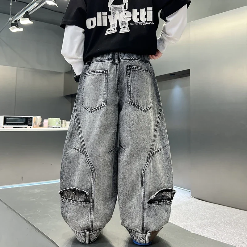 2025NewNew 2025 Boys' Casual Korean Style Autumn and Winter Loose Simple Denim Jeans High Quality.4-15year
2025NewNew 2025 Boys' Casual Korean Style Autumn and Winter Loose Simple Denim Jeans High Quality.4-15year