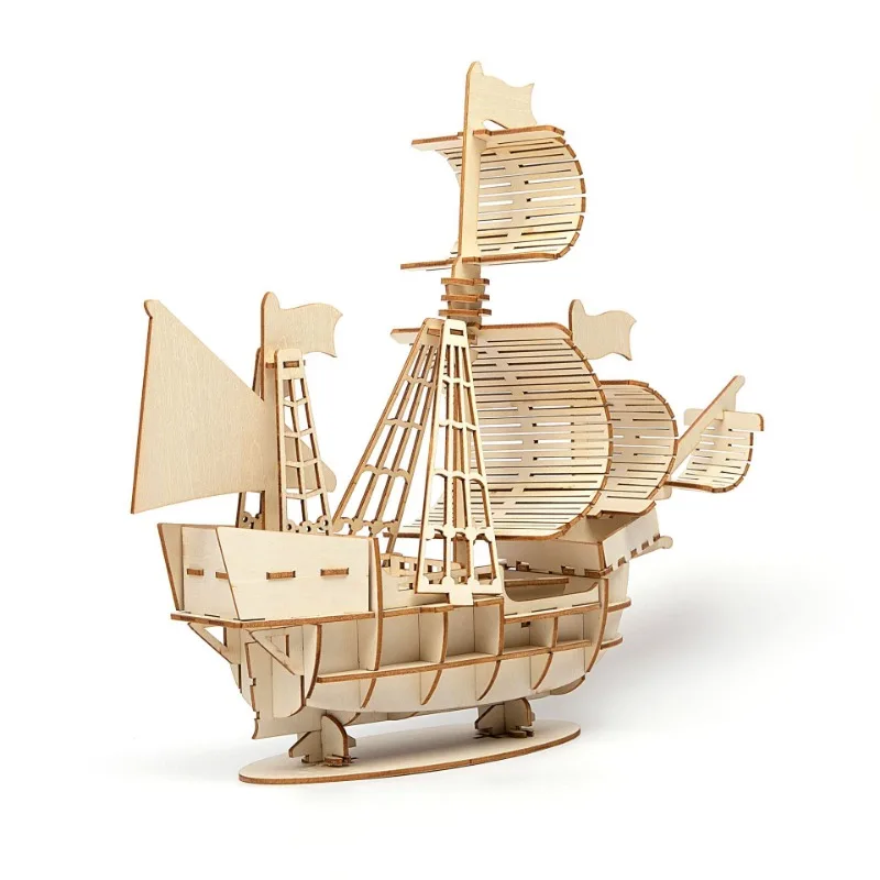 3D Sailboat Wooden Puzzle Assembly Model Puzzle DIY Wooden Crafts 3D Puzzle Toys Gifts
3D Sailboat Wooden Puzzle Assembly Model Puzzle DIY Wooden Crafts 3D Puzzle Toys Gifts