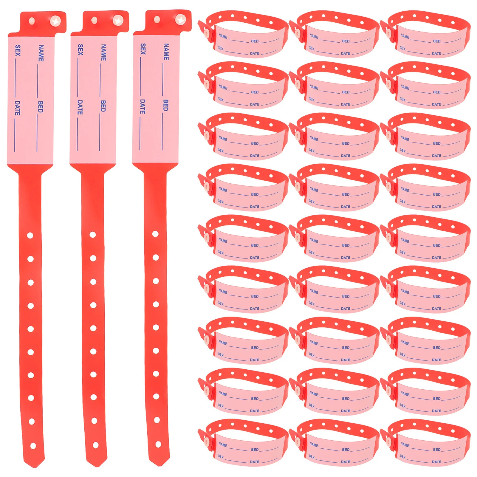 100 шт. идентификационных браслетов, медицинские браслеты, водонепроницаемые, гипоаллергенные, регулируемые, для пожилых пациентов, одноразовые, для больниц
100 шт. идентификационных браслетов, медицинские браслеты, водонепроницаемые, гипоаллергенные, регулируемые, для пожилых пациентов, одноразовые, для больниц