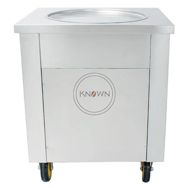 Round Pan Ice Cream Machine Commercial Stainless Steel Yogurt Rolls Machine Single Cylinder
Round Pan Ice Cream Machine Commercial Stainless Steel Yogurt Rolls Machine Single Cylinder
