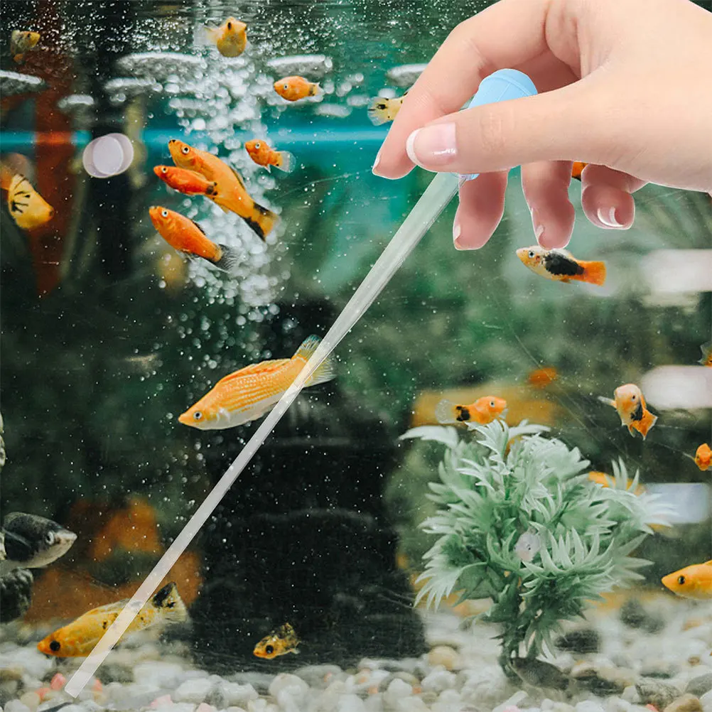 2Pcs Manual Aquarium Fish Tank Cleaner Gravel Siphon Pump Tool Efficient Waste Removal for Water Change Portable Aquarium Kit
2Pcs Manual Aquarium Fish Tank Cleaner Gravel Siphon Pump Tool Efficient Waste Removal for Water Change Portable Aquarium Kit