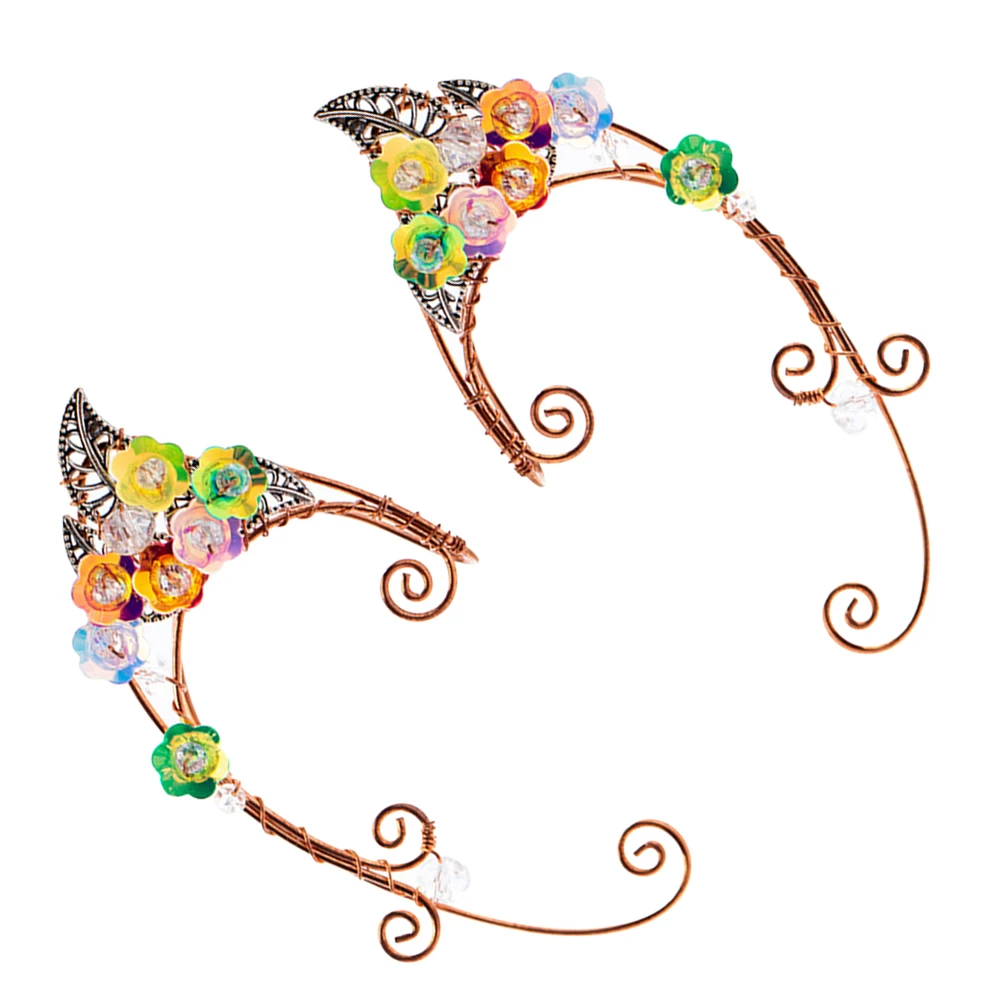 Colorful Earrings Elf Ears Cuff Non Piercing Lightweight Elf Ear Cuffs Comfortable Women Fairy Ears Cosplay Prop
Colorful Earrings Elf Ears Cuff Non Piercing Lightweight Elf Ear Cuffs Comfortable Women Fairy Ears Cosplay Prop