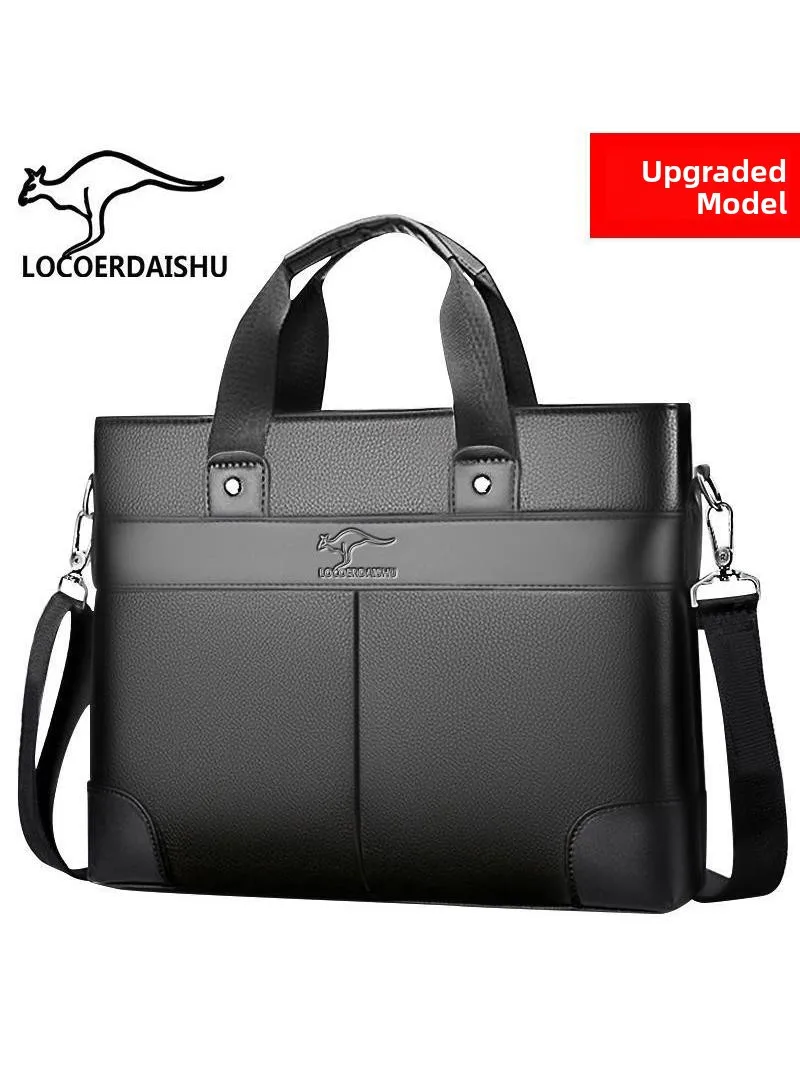 Genuine Leather Men's Handbag Business Bag Briefcase Casual Single Shoulder Slant Crossbag Stylish Simple Male Bag
Genuine Leather Men's Handbag Business Bag Briefcase Casual Single Shoulder Slant Crossbag Stylish Simple Male Bag