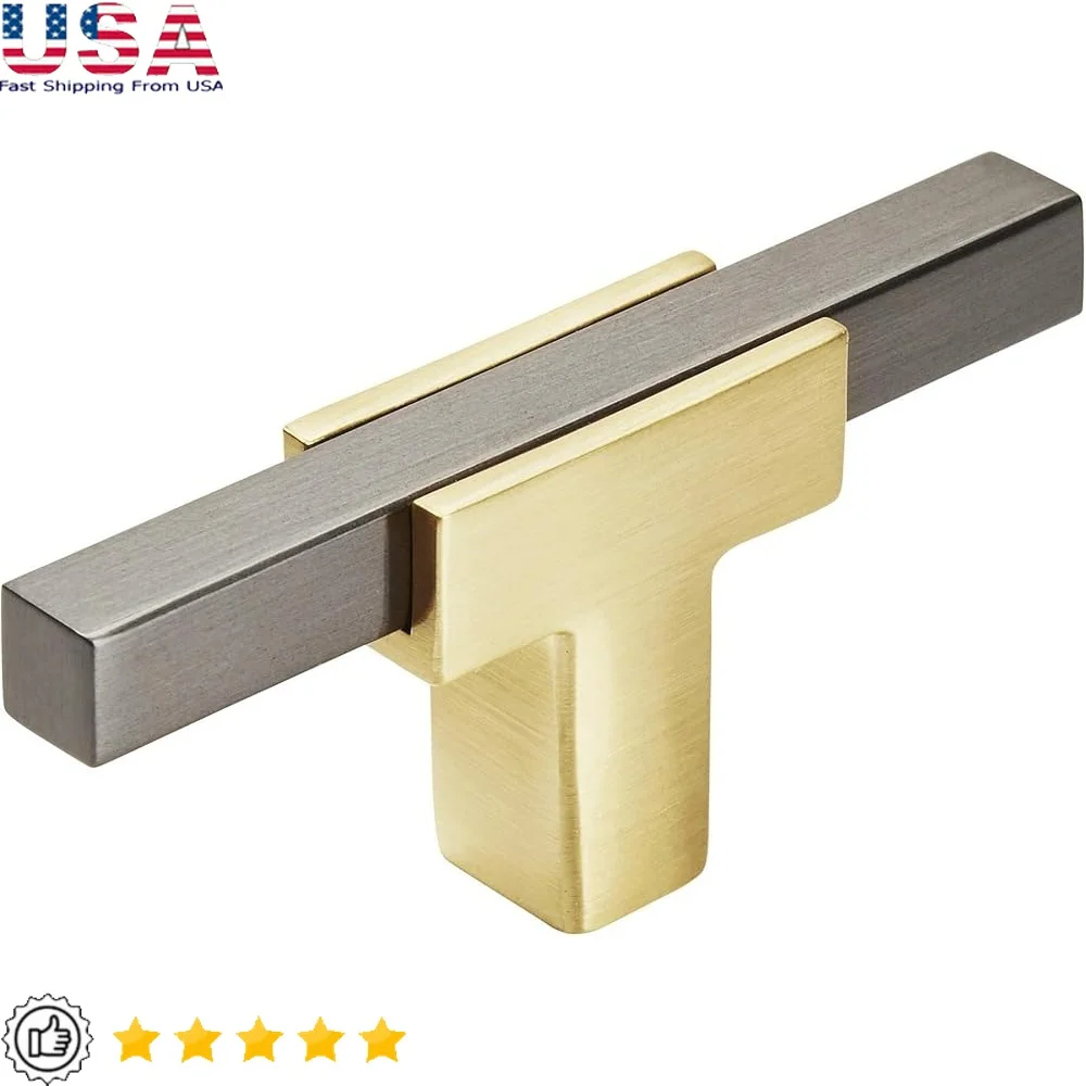 Contemporary Kitchen Cabinet Door Drawer Knob Brushed Gold Black Chrome 70mm Durable Zinc Aluminum Easy Installation 1 Pack
Contemporary Kitchen Cabinet Door Drawer Knob Brushed Gold Black Chrome 70mm Durable Zinc Aluminum Easy Installation 1 Pack