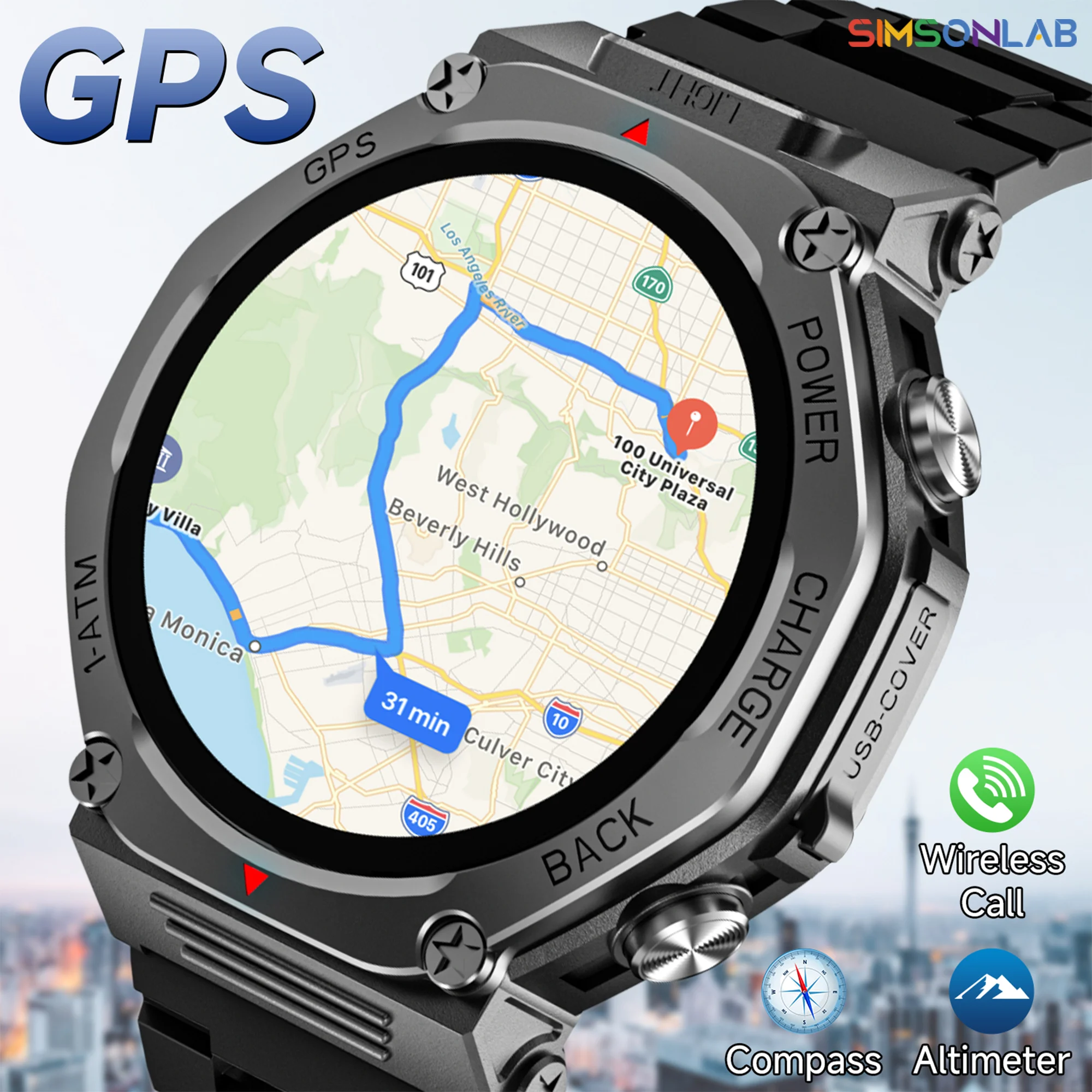 NEW T-Rex 3 Built-in GPS Sport Smart Watch Men 1200mAh Large Battery Bluetooth Call Reverse Charge Flashlight Gift 2026 Women
NEW T-Rex 3 Built-in GPS Sport Smart Watch Men 1200mAh Large Battery Bluetooth Call Reverse Charge Flashlight Gift 2026 Women
