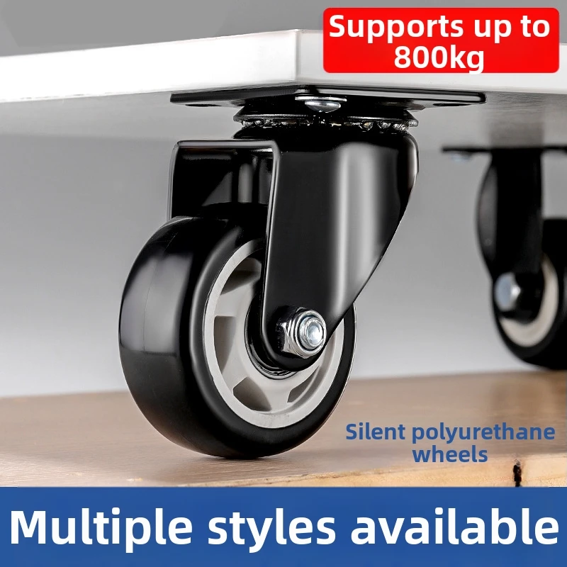 3 Inch Heavy Duty Caster Wheel Swivel Caster Silent Brake Wheel Black Thickened Trolley Cart Caster for Furniture Cart
3 Inch Heavy Duty Caster Wheel Swivel Caster Silent Brake Wheel Black Thickened Trolley Cart Caster for Furniture Cart