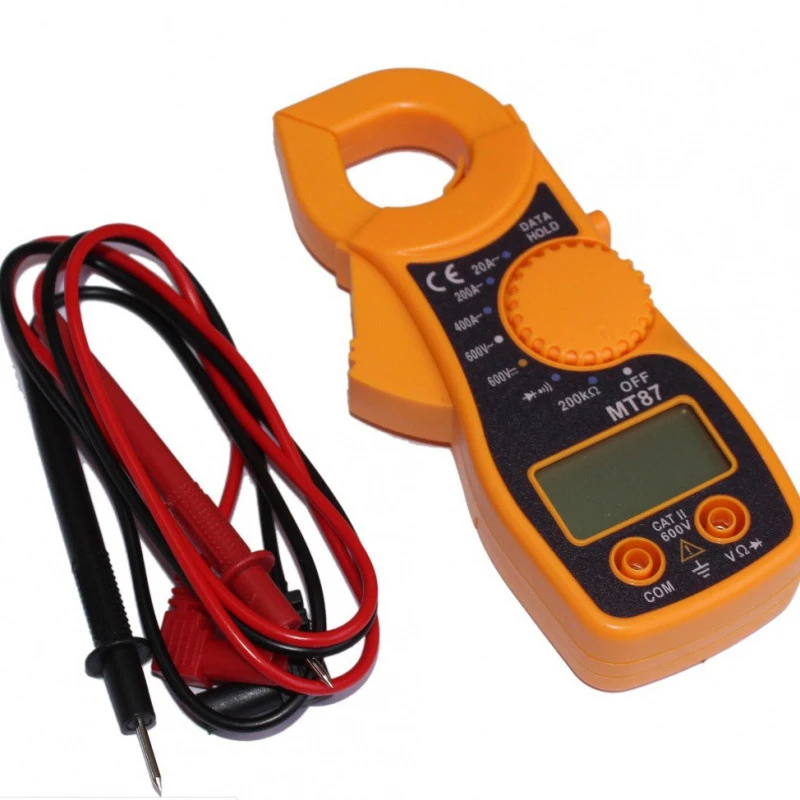 Digital Clamp Multimeter, Professional AC DC Voltage Tester, Handheld Multifunctional Electrical Test Tool for Phone Computer Re
Digital Clamp Multimeter, Professional AC DC Voltage Tester, Handheld Multifunctional Electrical Test Tool for Phone Computer Re