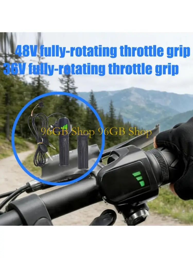 96GB Antislip Rubber Grip Twist Throttle with LCD Speed Display For Electric Bike
96GB Antislip Rubber Grip Twist Throttle with LCD Speed Display For Electric Bike