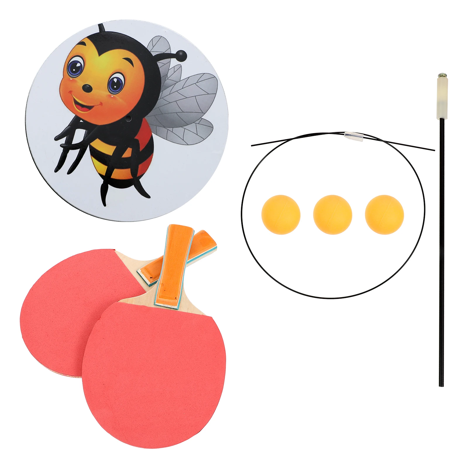 1 set 1 Set Table Tennis Training Device Elastic Racket Set For Sports Skill Practice Indoor Outdoor Plaything Interactive
1 set 1 Set Table Tennis Training Device Elastic Racket Set For Sports Skill Practice Indoor Outdoor Plaything Interactive